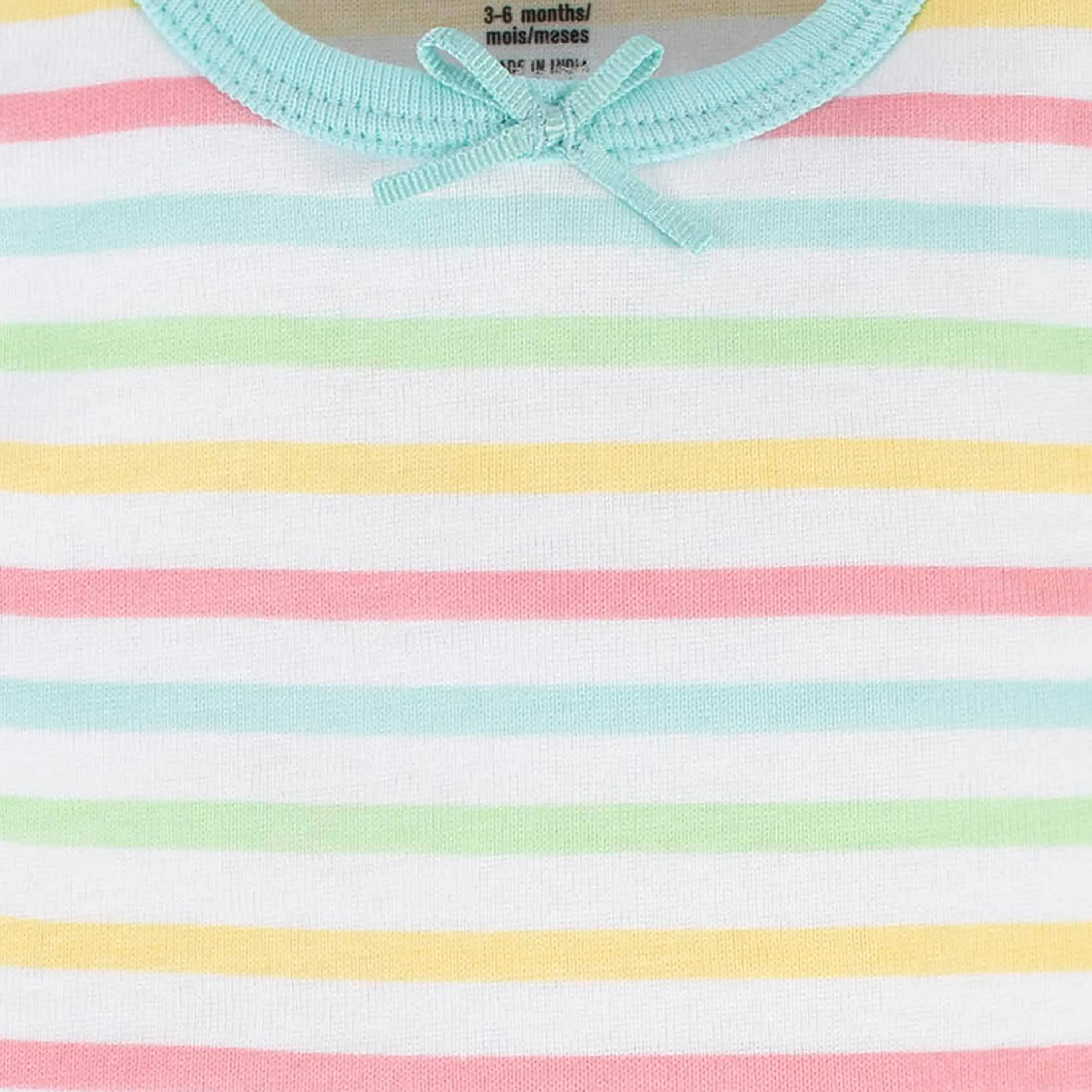 4-Pack Baby Girls Dots Of Rainbows Tank Onesies® Bodysuits