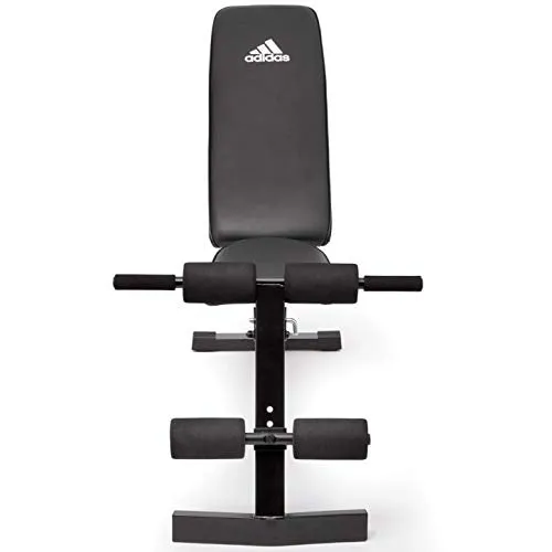 Adidas Steel Essential Utility Bench (Black, Upright, 150 kg max. Load)