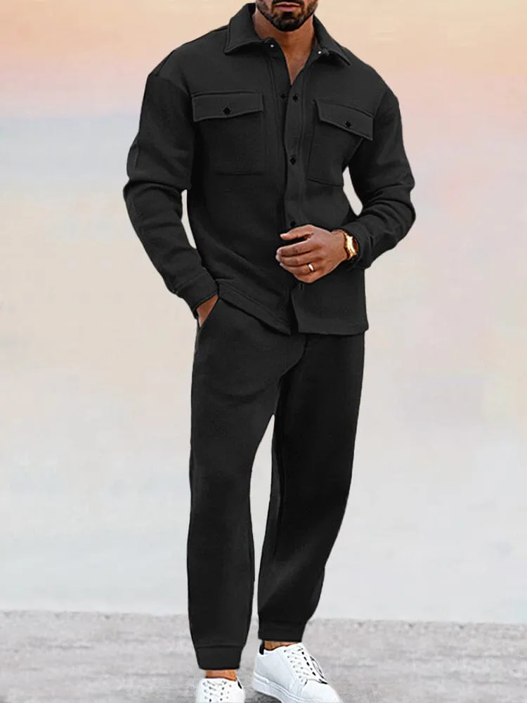 Athleisure Suede 2-Piece Set (Live Only)