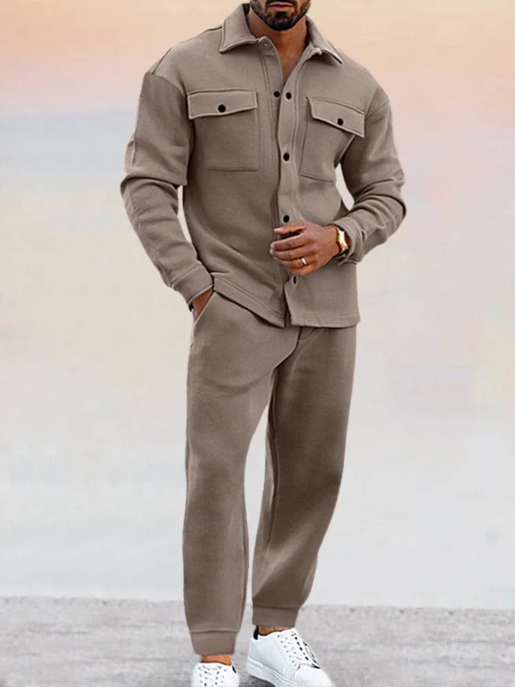 Athleisure Suede 2-Piece Set (Live Only)
