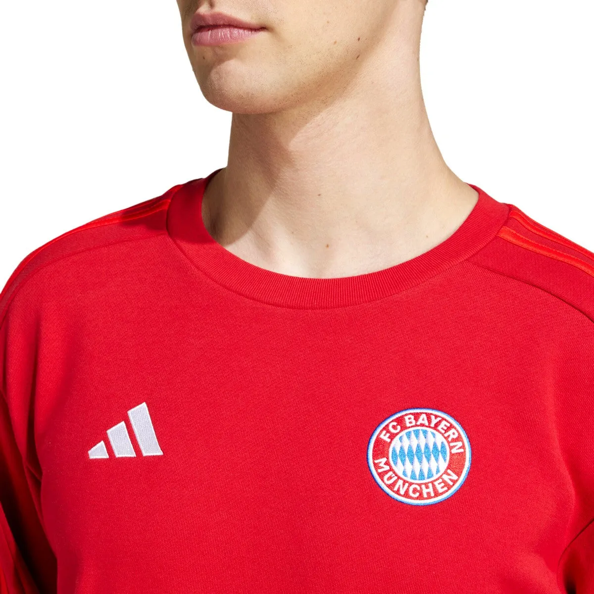 Bayern Munich Casual 3S presentation sweat tracksuit 2024/25 - Adidas