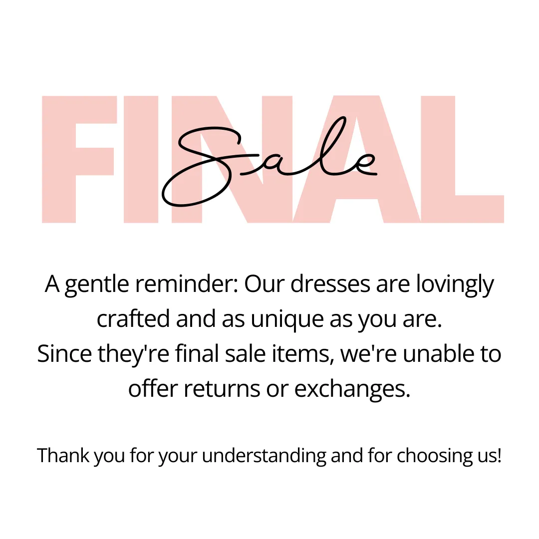 Brooklyn Denim Dress~Final Sale