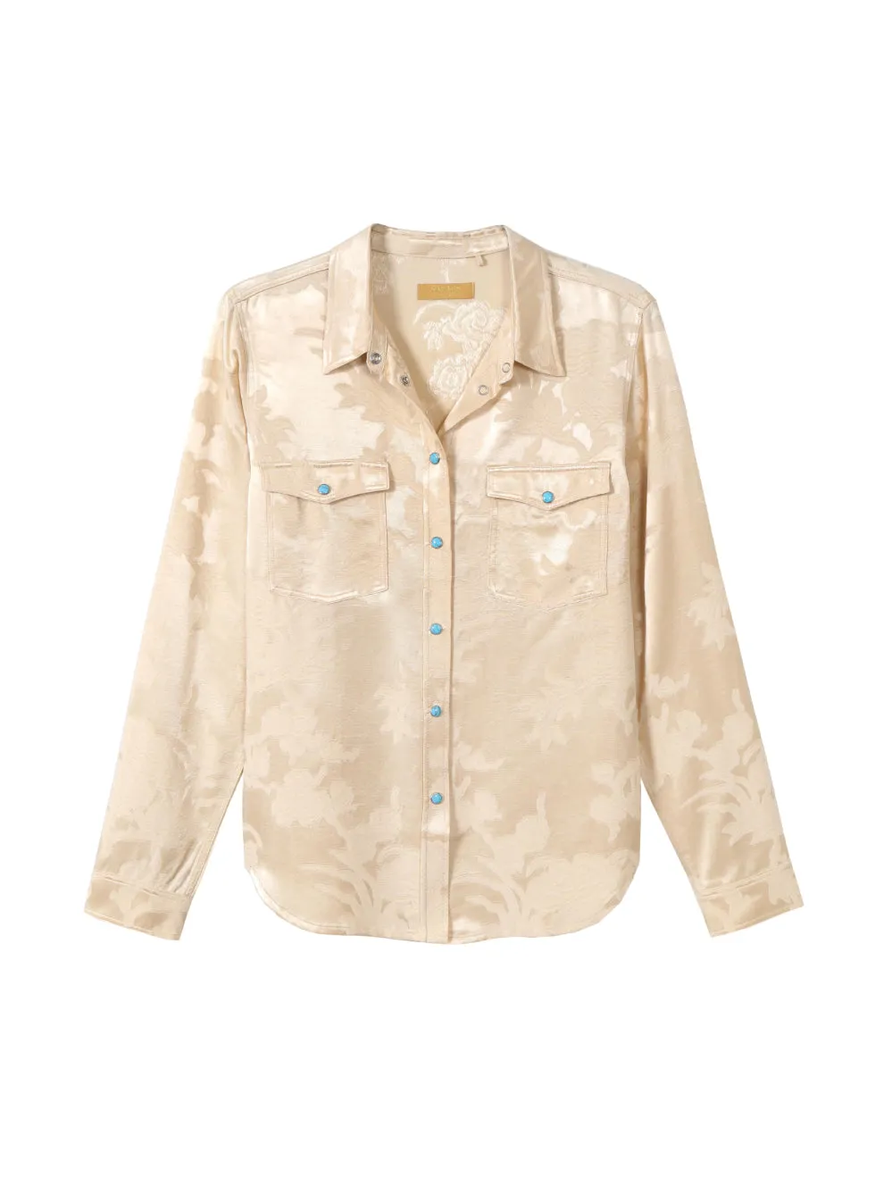 Buttoned Jacquard Shirt