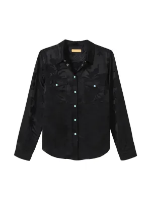 Buttoned Jacquard Shirt