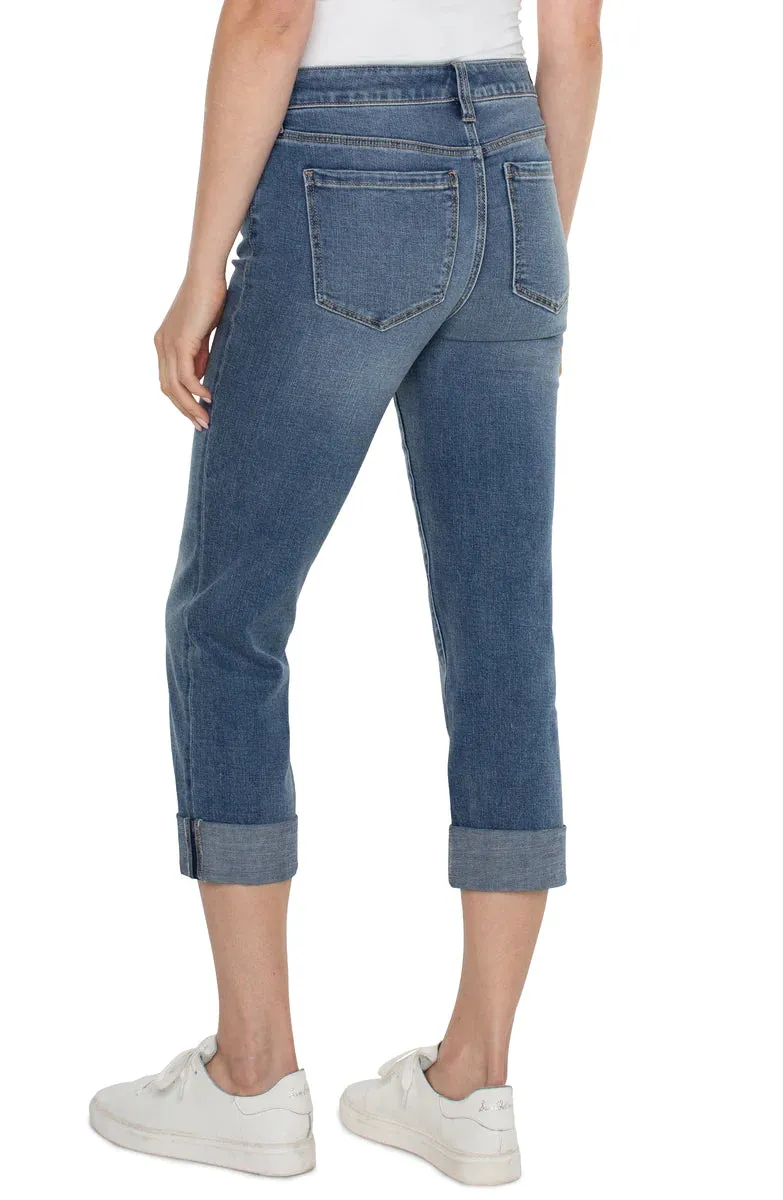Charlie Crop Wide Rolled Cuff