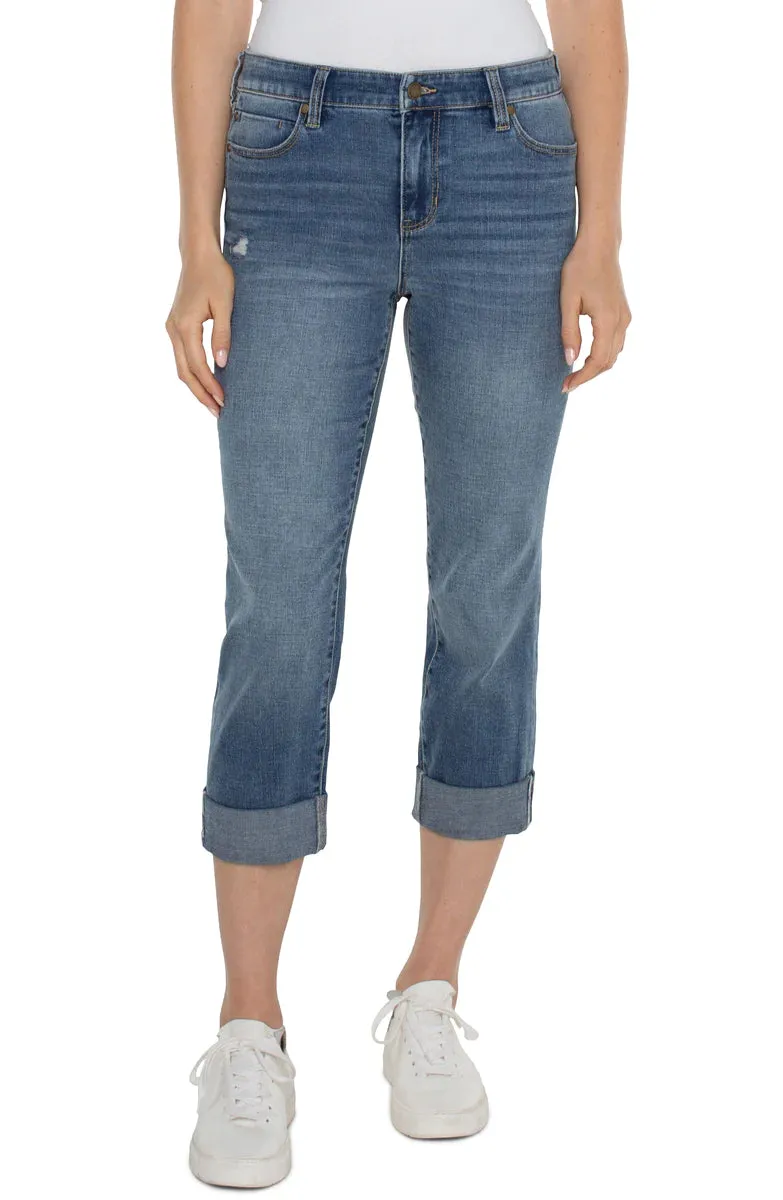 Charlie Crop Wide Rolled Cuff