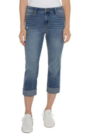 Charlie Crop Wide Rolled Cuff