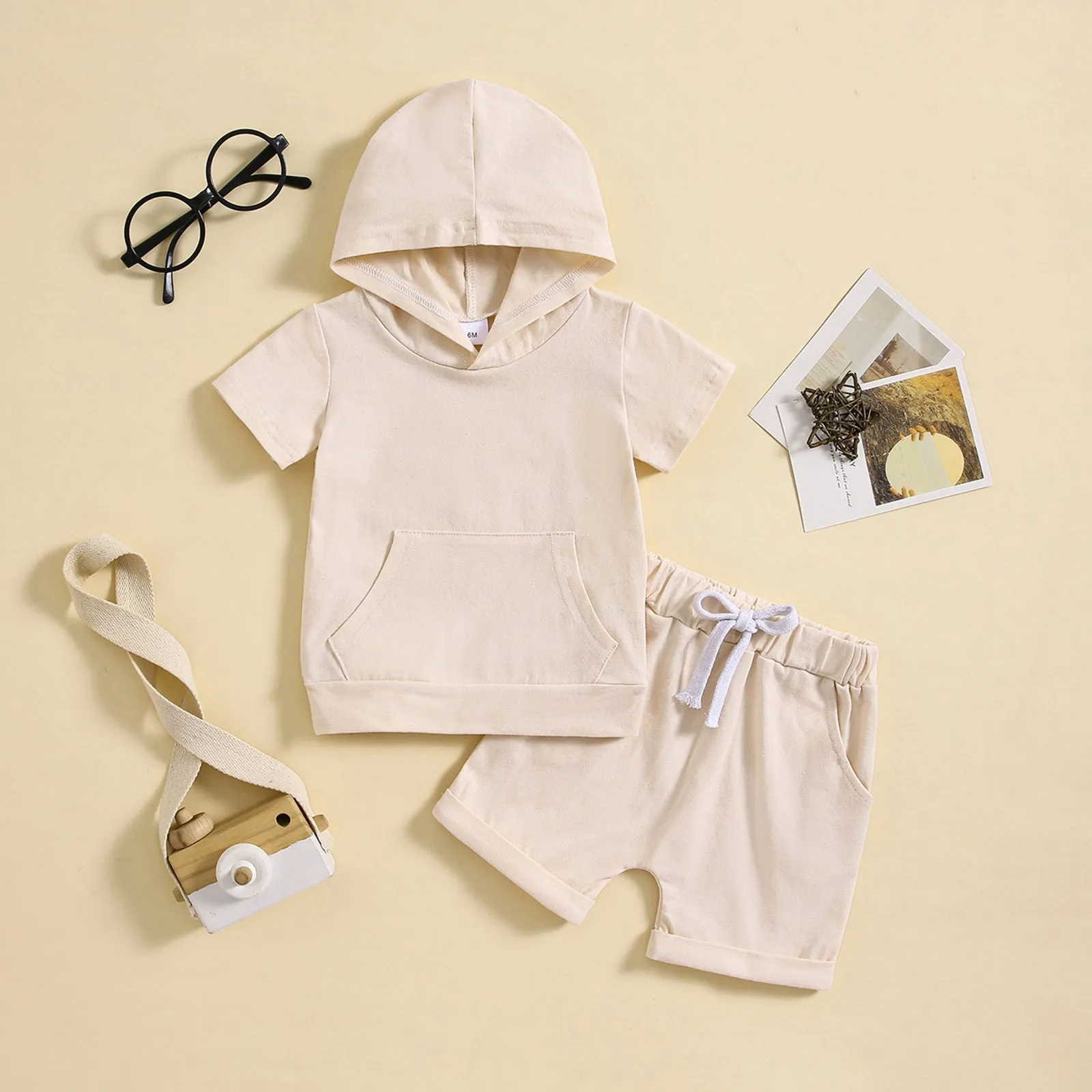 Children's Short-sleeved Shorts Two-piece Sports
