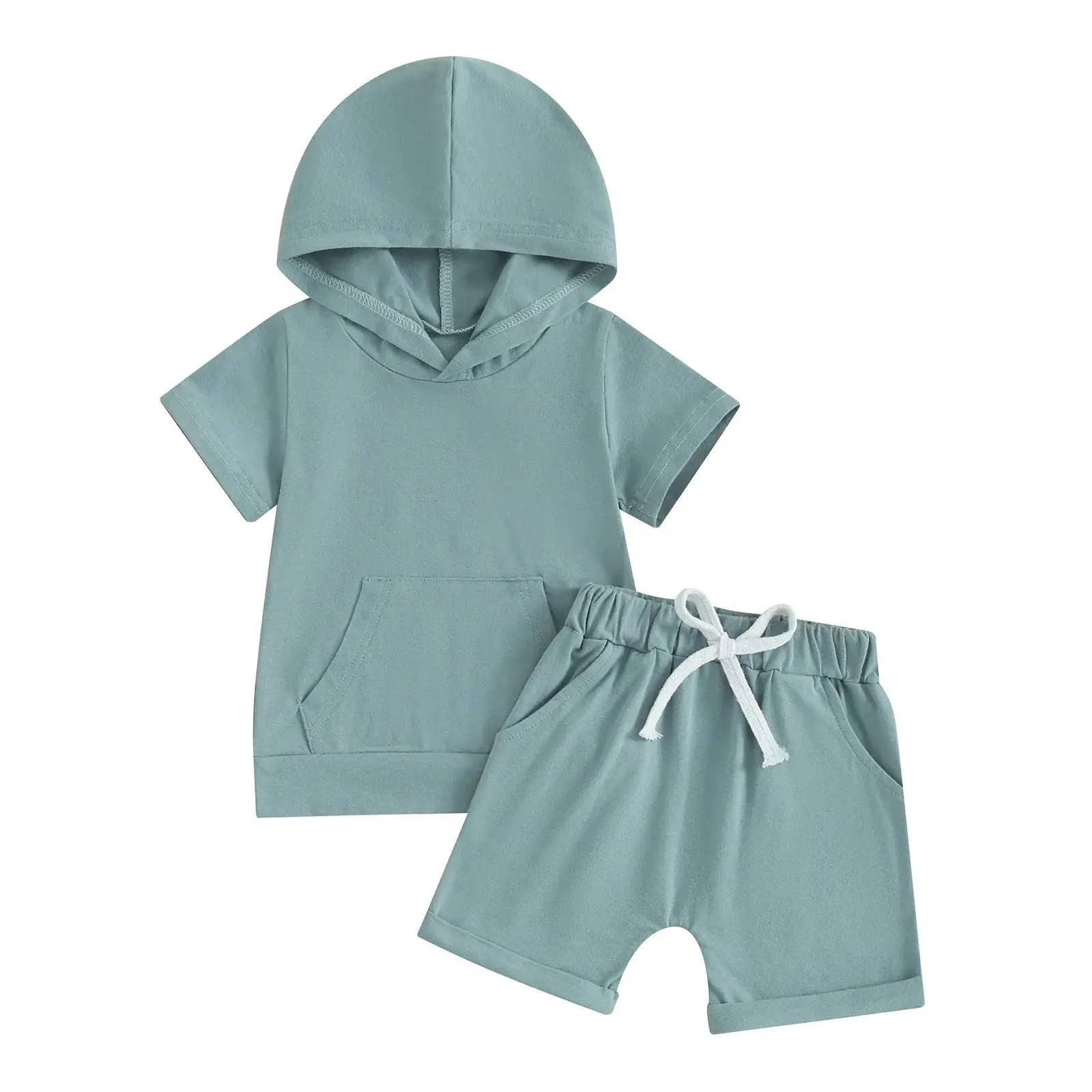 Children's Short-sleeved Shorts Two-piece Sports