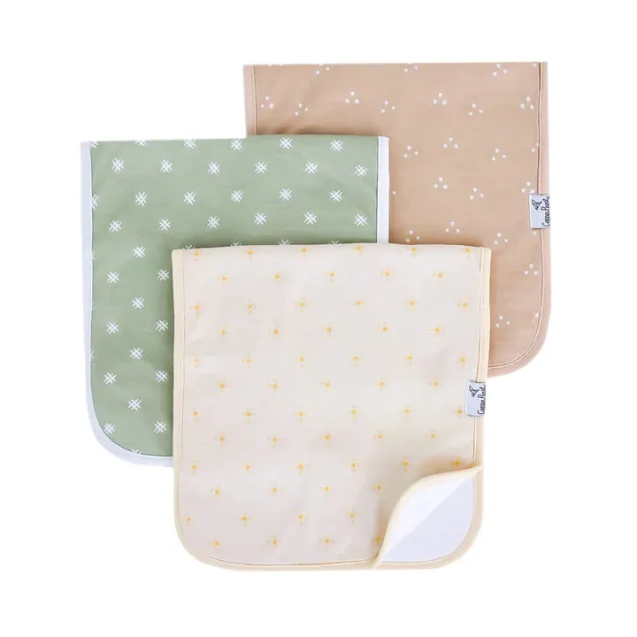 Copper Pearl - Burp Cloth (3 pack) - Santa Fe