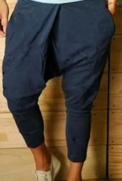 Fashion Harajuku Hip Hop Men Harem Casual Baggy Cargo Cotton Drop Crotch Mens Pants Black Khaki Joggers