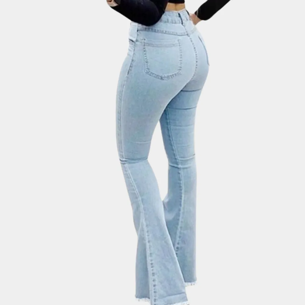 Fashionable flared trousers for women