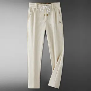 Fashionable Soft Corduroy Sweatpants For Men