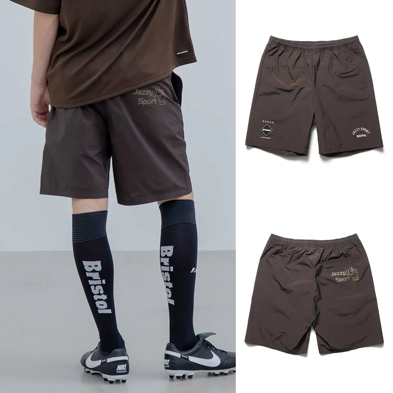 F.C.Real Bristol 23A/W JAZZY SPORT GAME SHORTS [ FCRB-232120 ]