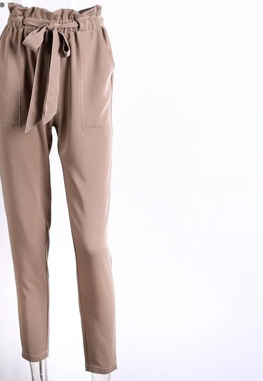 High Waist Harem Casual Pants