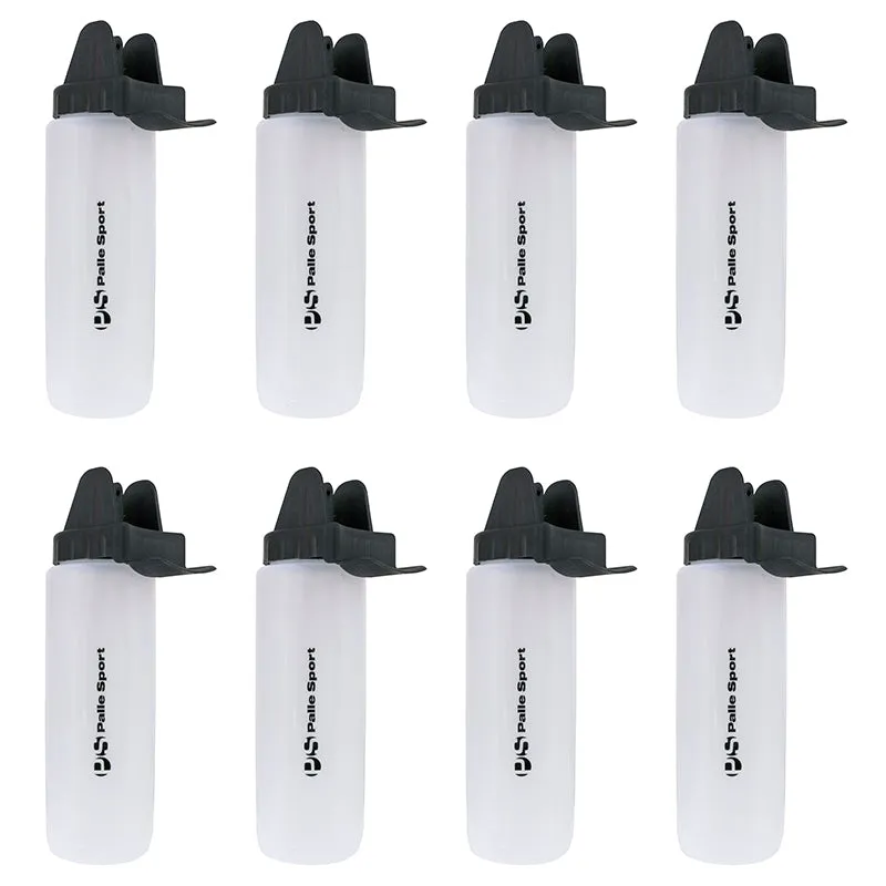 Hygiene Water Bottle - 8-Bottle Bundle - 1-Litre Capacity – Colour: Blue or Clear