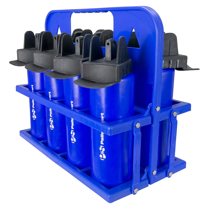 Hygiene Water Bottle - 8-Bottle Bundle - 1-Litre Capacity – Colour: Blue or Clear