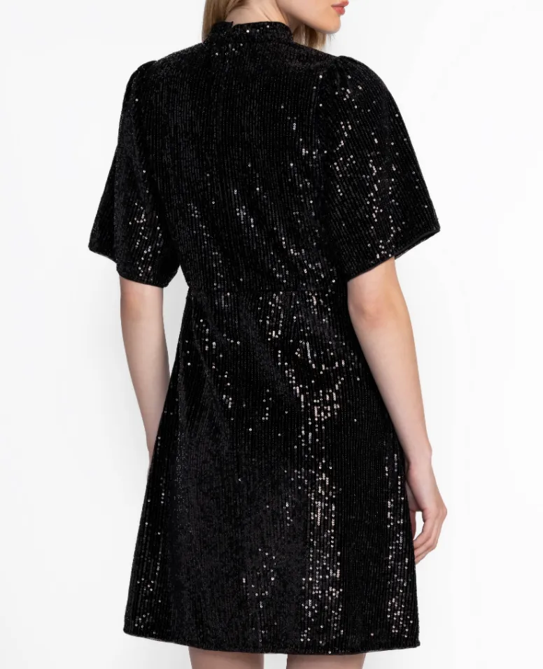 Johnny Was Eve Sequin Mini Dress