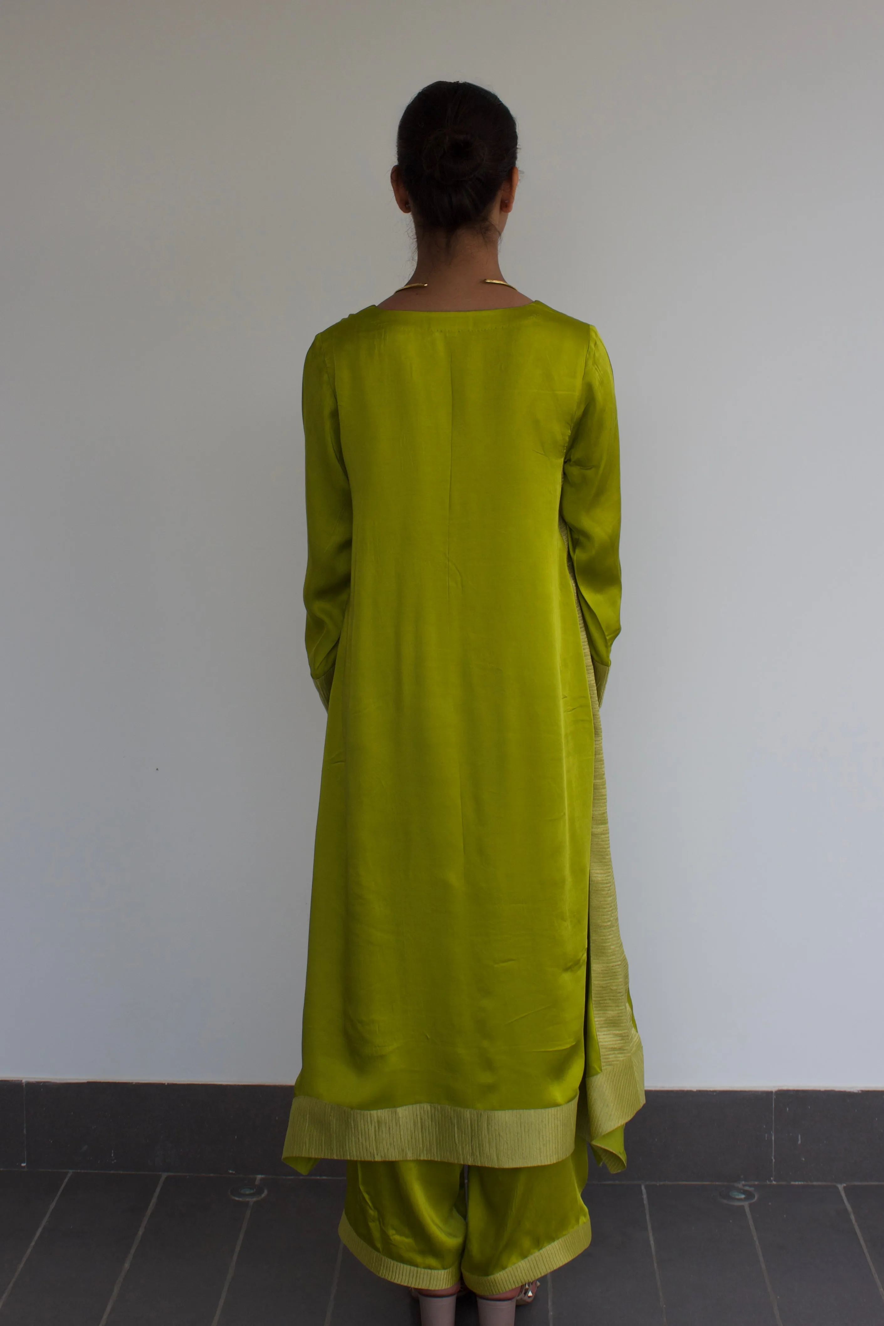 KAMAL CO-ORD SETS -LIME GREEN