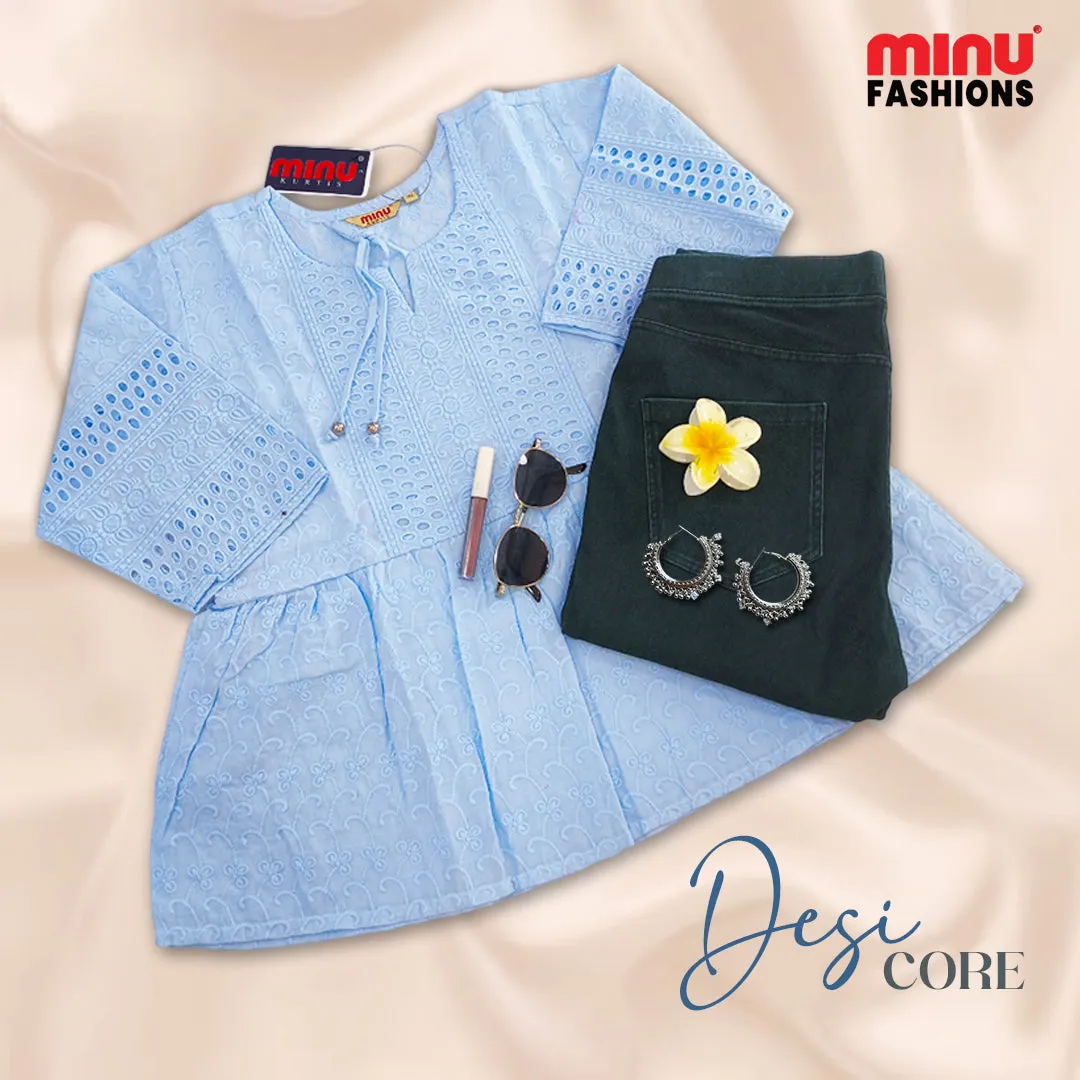 Kurti and Jegging Combo Set