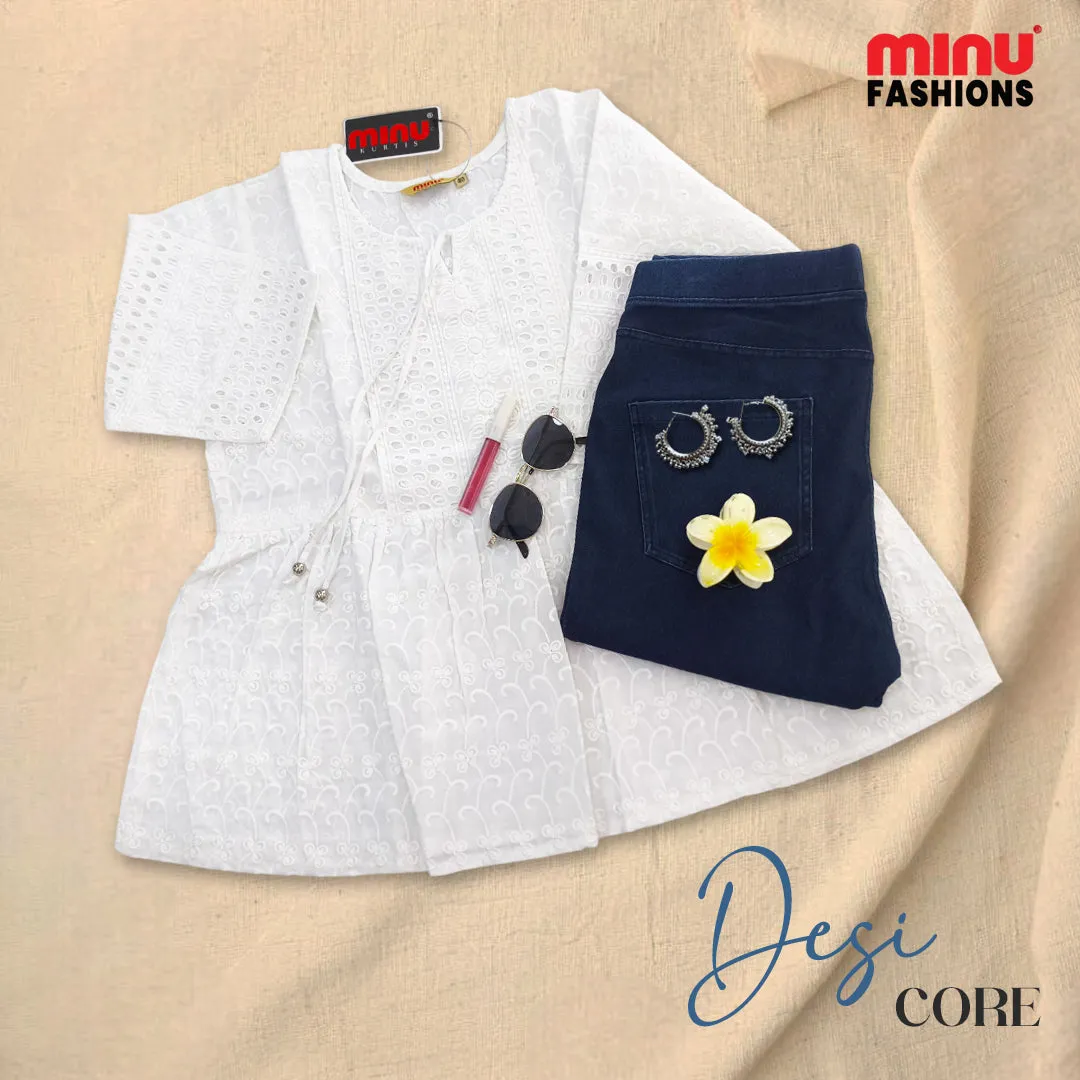 Kurti and Jegging Combo Set