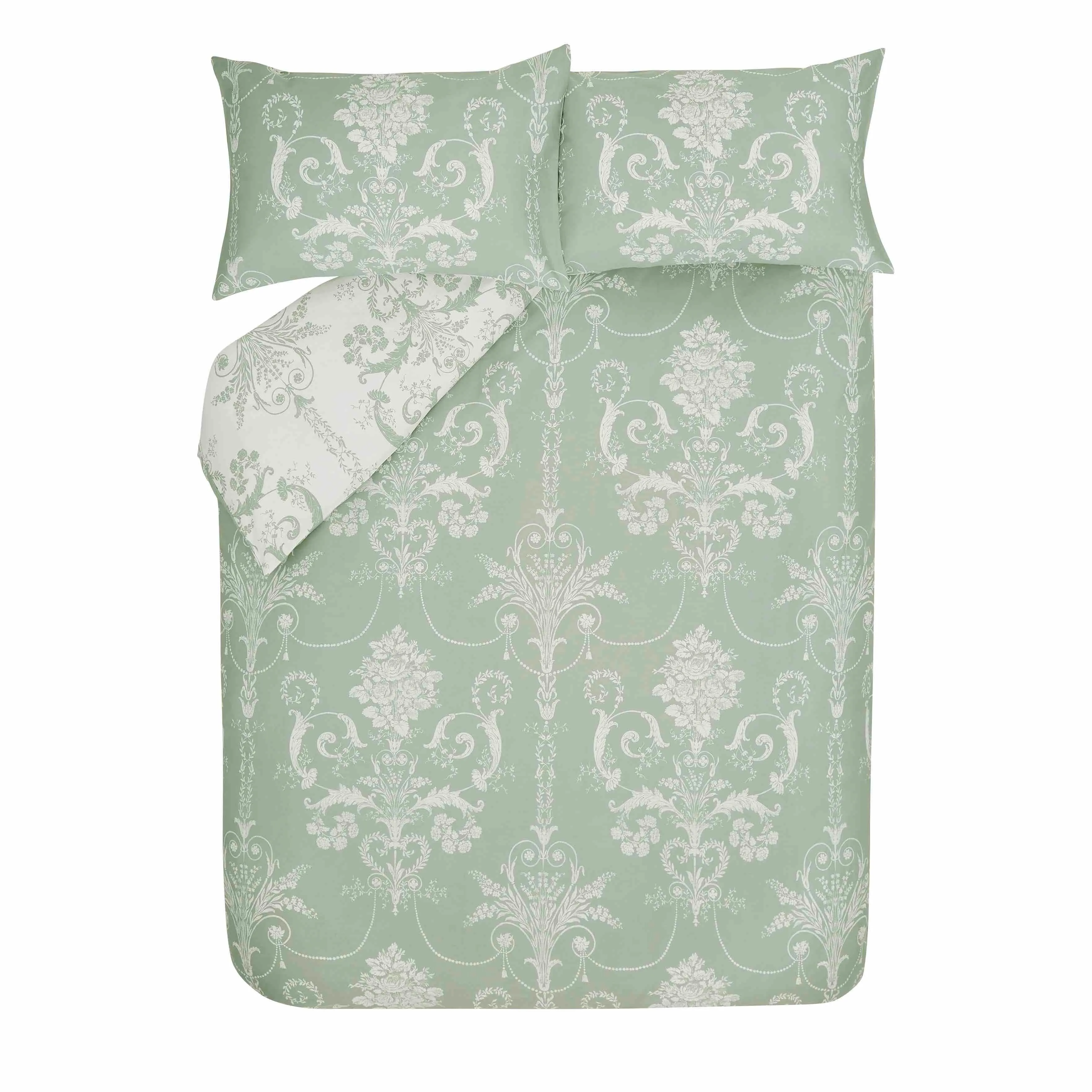 Laura Ashley Josette Duvet Cover Set - Green