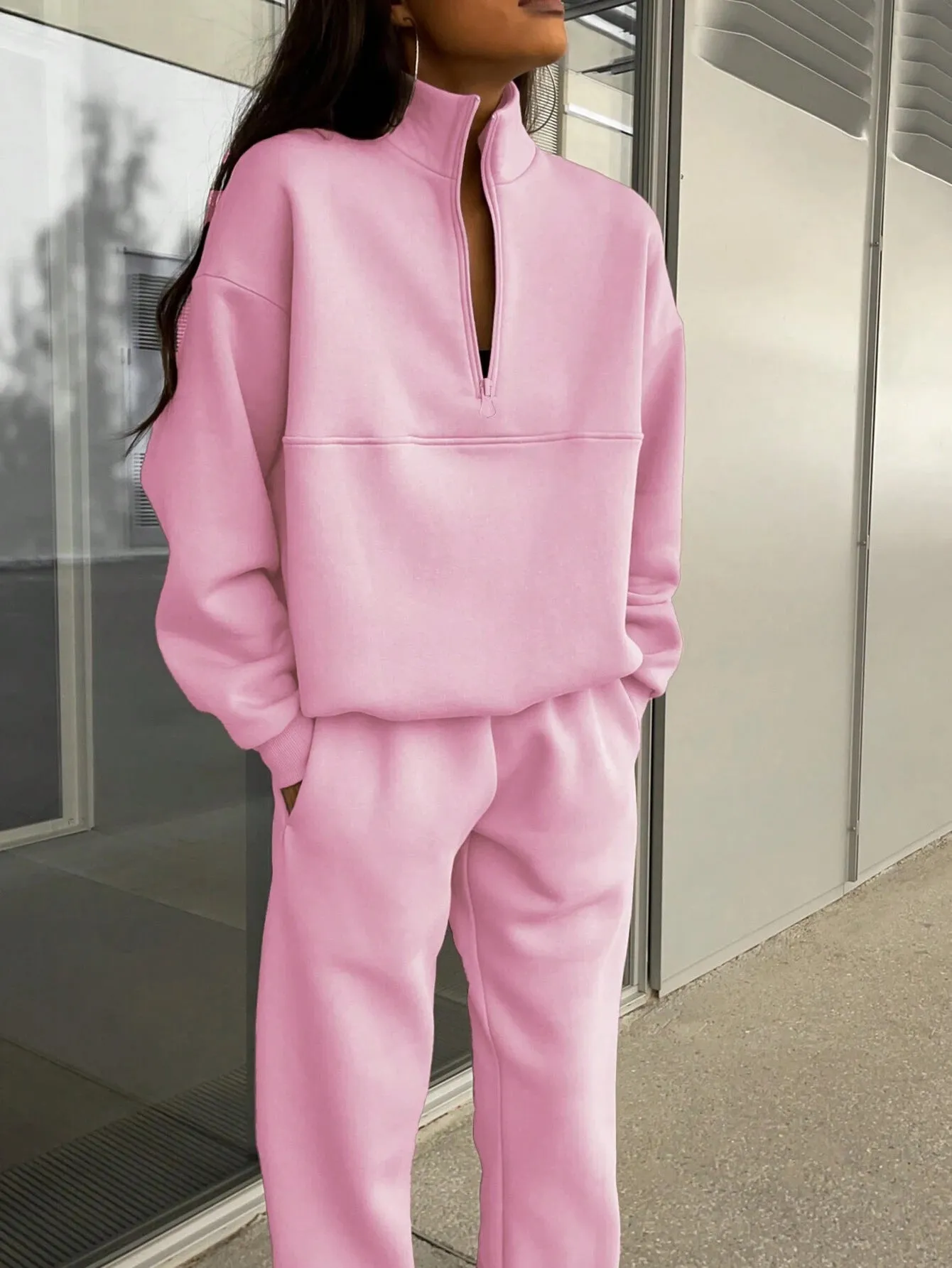 Long-sleeved Sports Sweatshirt Suit