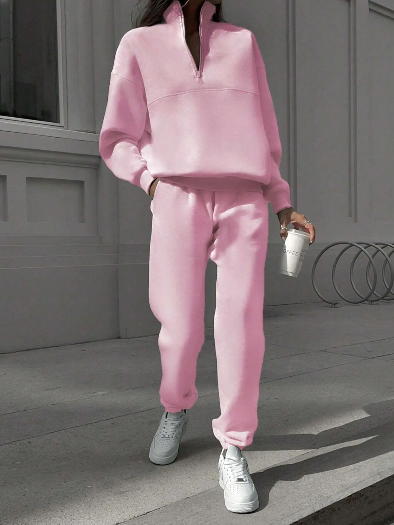 Long-sleeved Sports Sweatshirt Suit