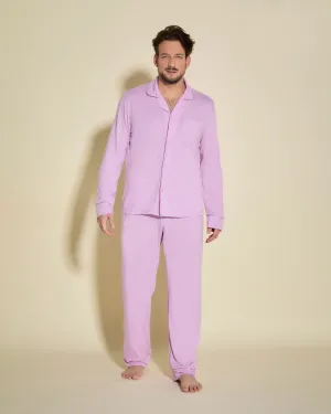 Men's Classic Long Sleeve Top & Pant Pajama Set