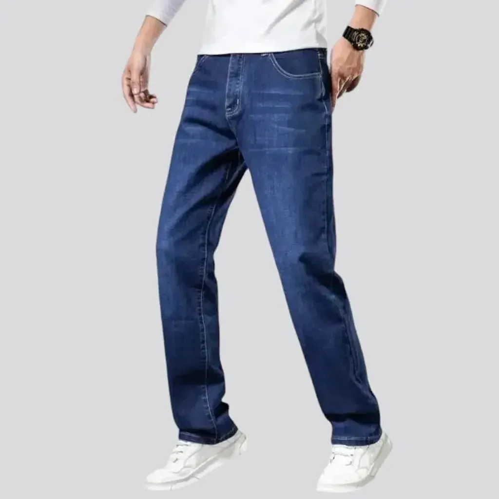 Men's straight jeans