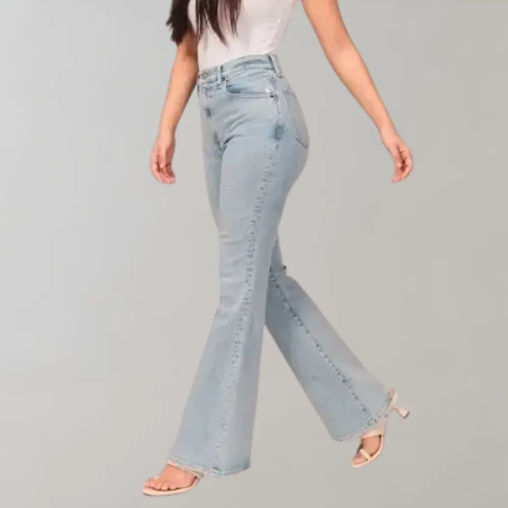 Mila - fashionable flared trousers for women