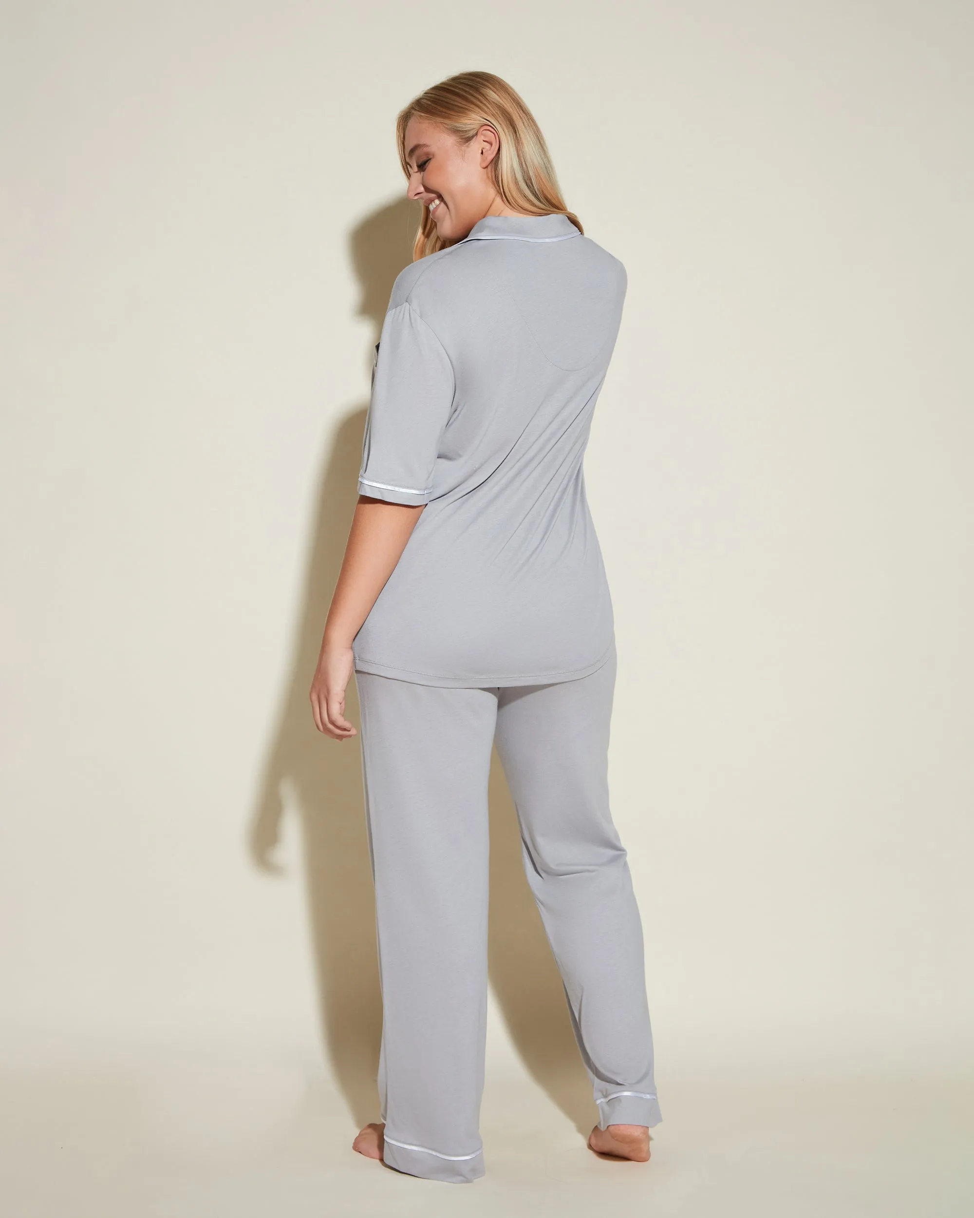 Short Sleeve Top & Pant Pajama Set