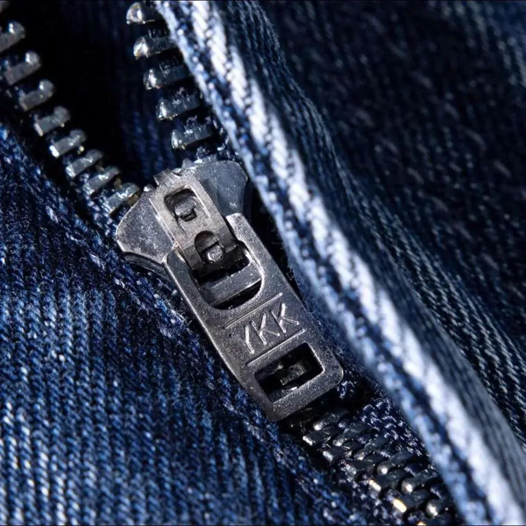 Slim heavyweight self-edge jeans for men