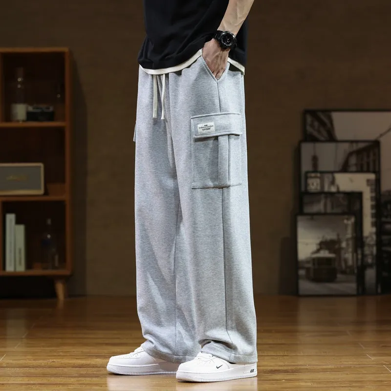 Sports Pants Men's Loose Casual Weight-catcher Tide Plus-sized Plus-sized