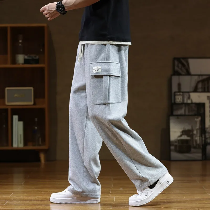 Sports Pants Men's Loose Casual Weight-catcher Tide Plus-sized Plus-sized