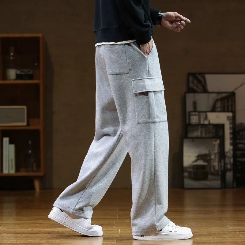 Sports Pants Men's Loose Casual Weight-catcher Tide Plus-sized Plus-sized