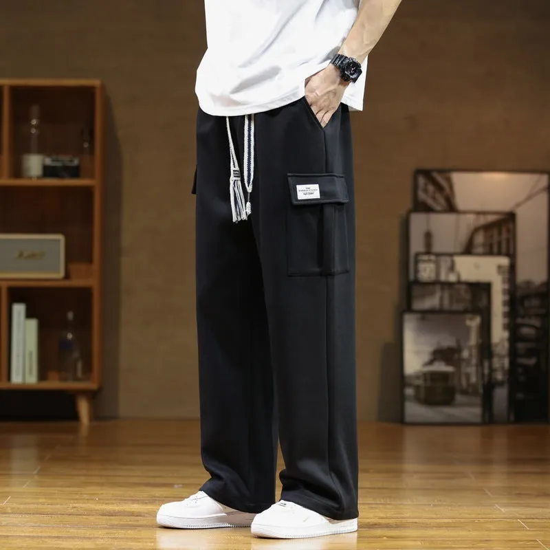 Sports Pants Men's Loose Casual Weight-catcher Tide Plus-sized Plus-sized