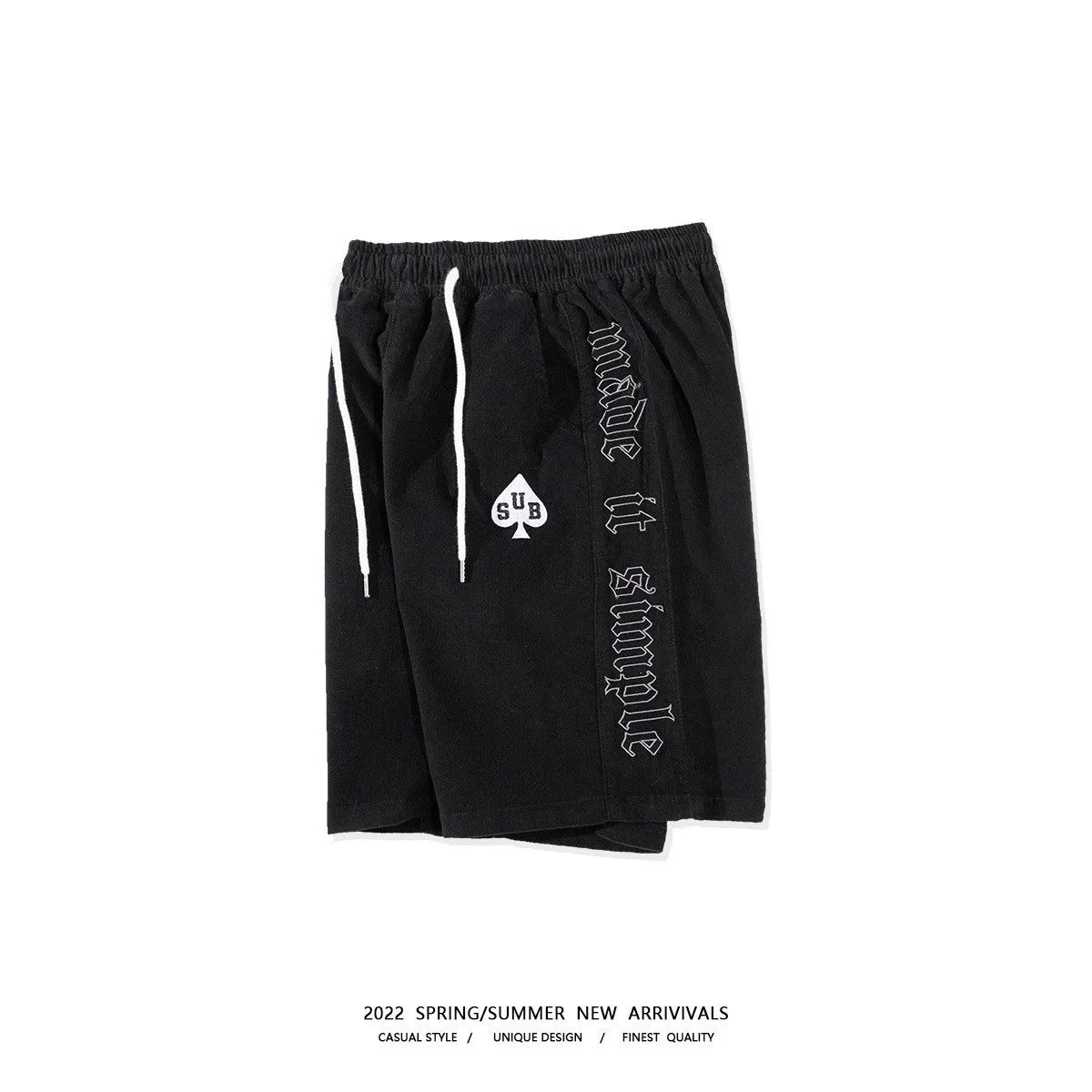 Street Hip-hop Stitching Sports Shorts Men