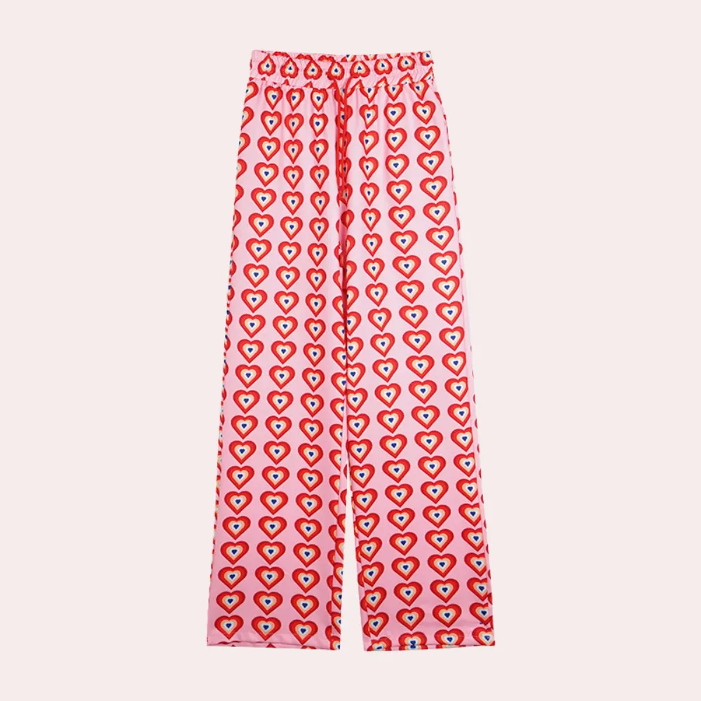 Vanessa - trendy trousers with side pockets for unparalleled comfort