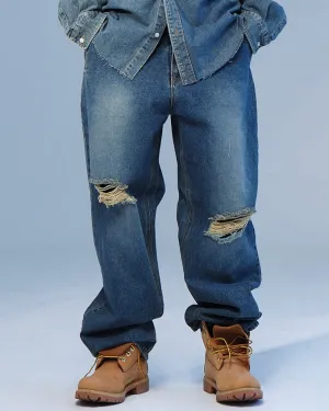 WKNDRS Racing Denim Pants Denim