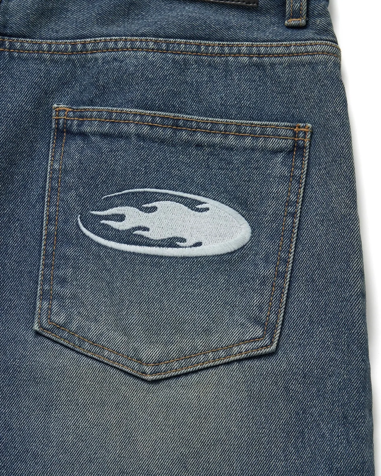 WKNDRS Racing Denim Pants Denim