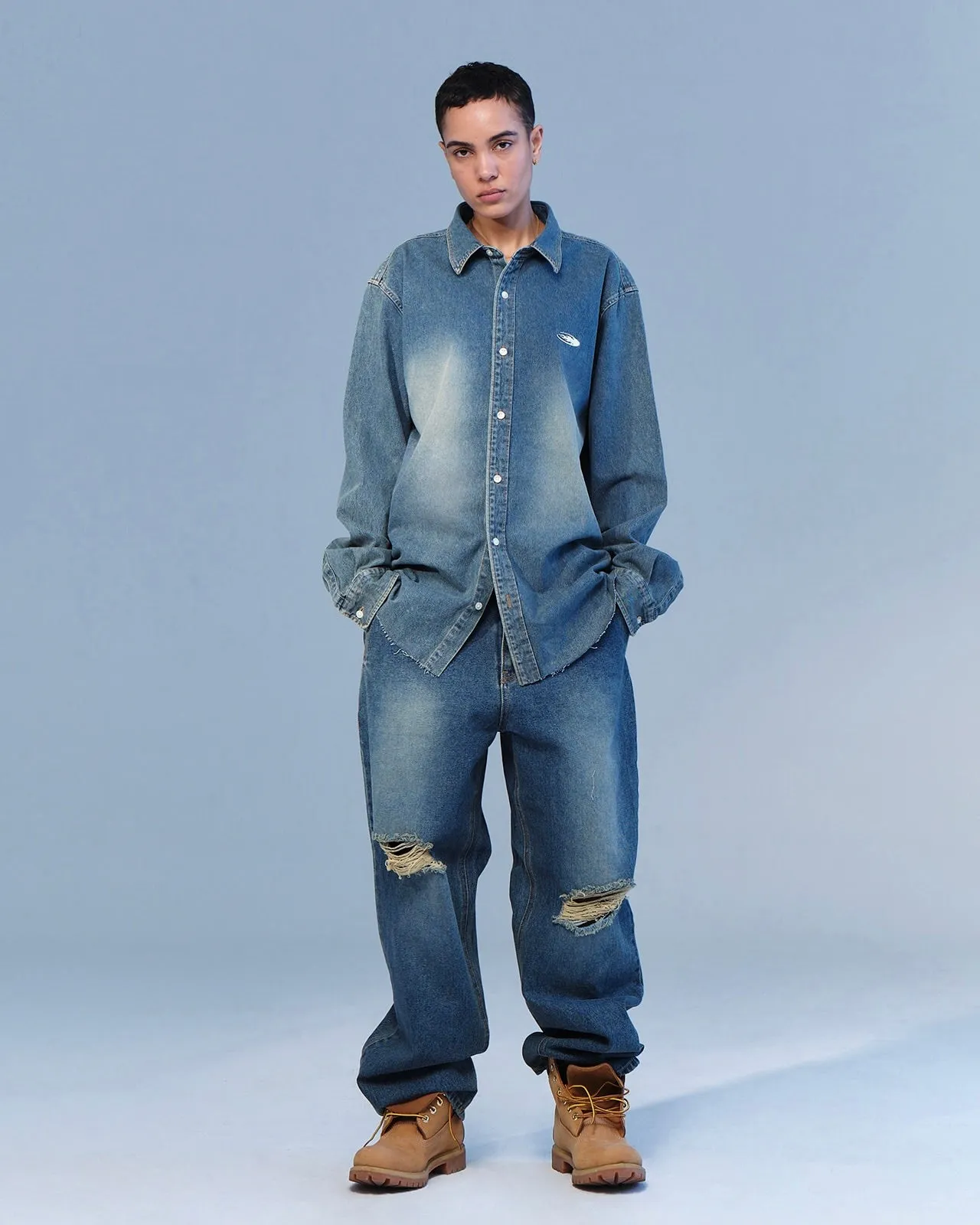 WKNDRS Racing Denim Pants Denim