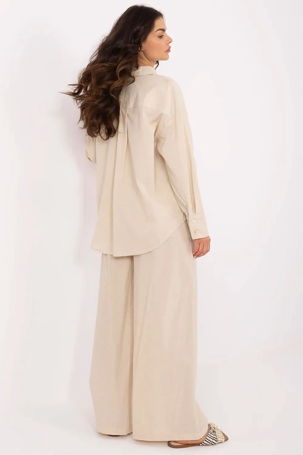 Women's long sleeves shirt and trousers set