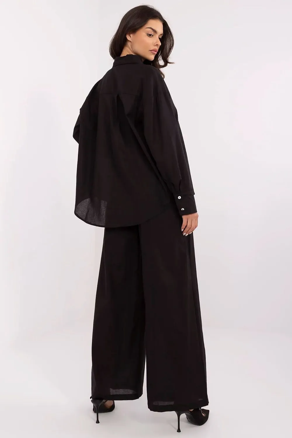Women's long sleeves shirt and trousers set